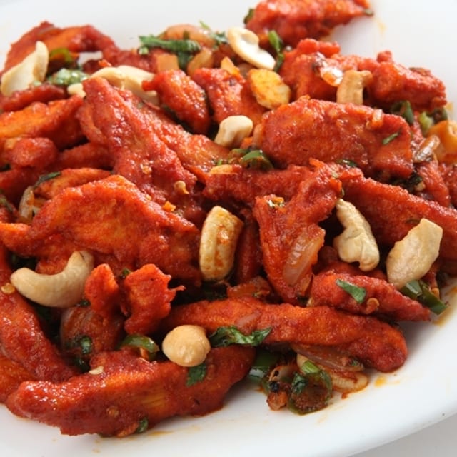 Thengapori (Coconut) Chicken.